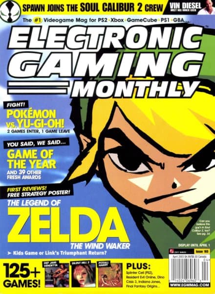 Cover of Electronic Gaming Monthly issue 165