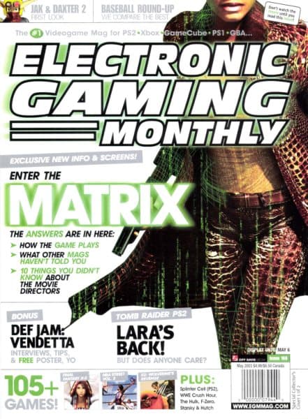 Cover of Electronic Gaming Monthly issue 166