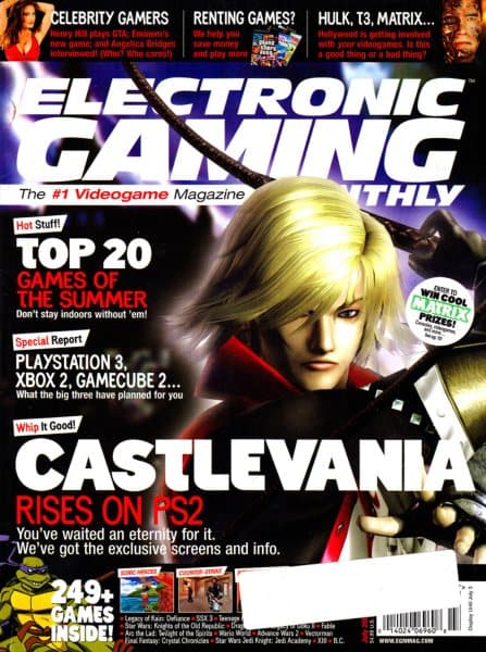 Cover of Electronic Gaming Monthly issue 168