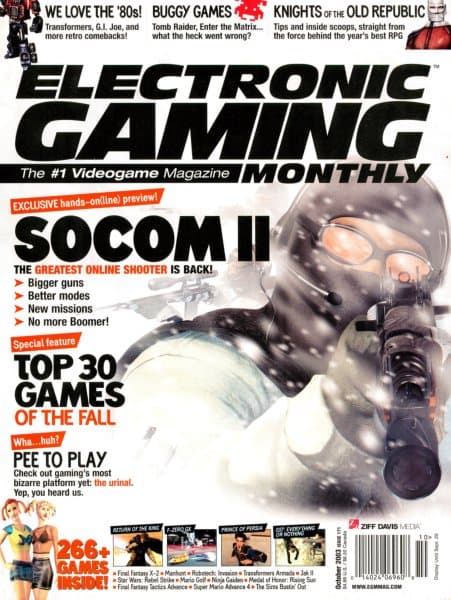 Cover of Electronic Gaming Monthly issue 171