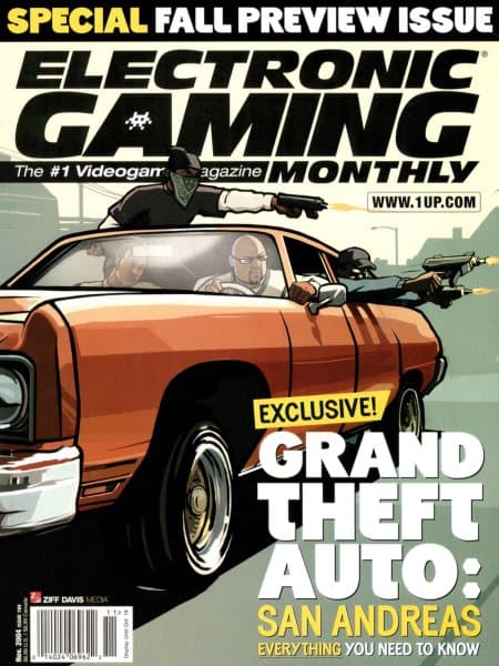 Cover of Electronic Gaming Monthly issue 184