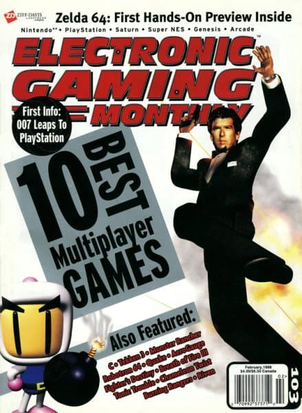 Cover of Electronic Gaming Monthly issue 2
