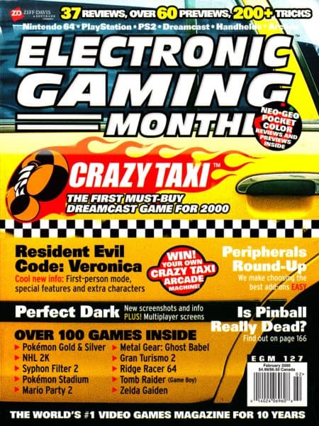 Cover of Electronic Gaming Monthly issue 2