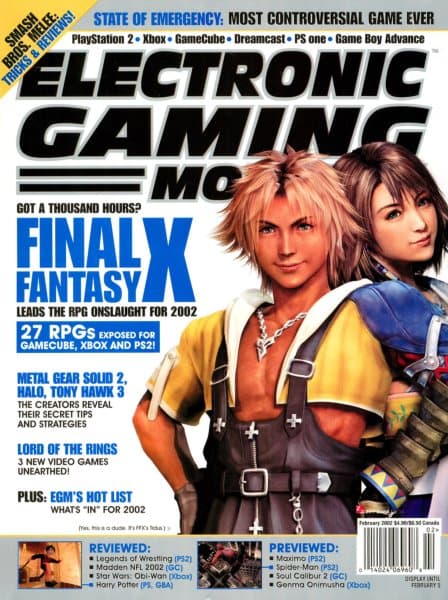 Cover of Electronic Gaming Monthly issue 2