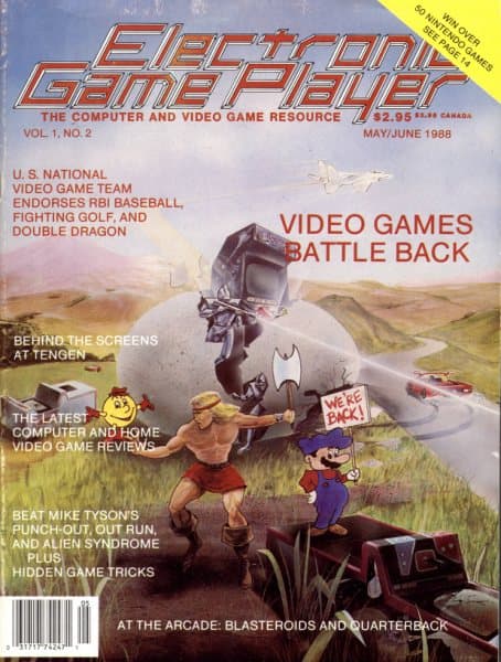 Cover of Electronic Gaming Monthly issue 2