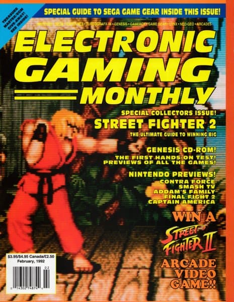 Cover of Electronic Gaming Monthly issue 2