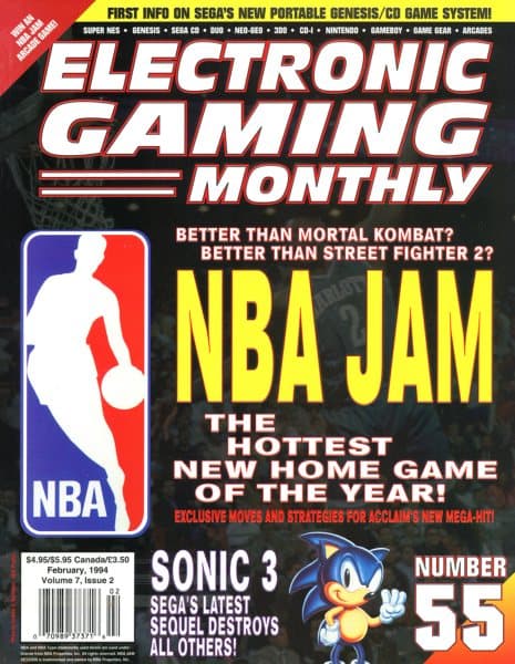 Cover of Electronic Gaming Monthly issue 2