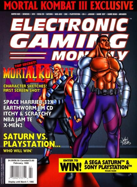 Cover of Electronic Gaming Monthly issue 2