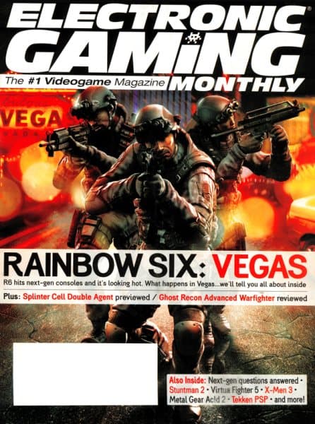 Cover of Electronic Gaming Monthly issue 202