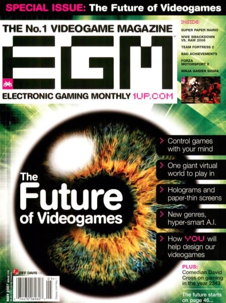 Cover of Electronic Gaming Monthly issue 215