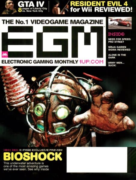 Cover of Electronic Gaming Monthly issue 217