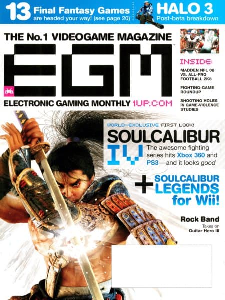 Cover of Electronic Gaming Monthly issue 218