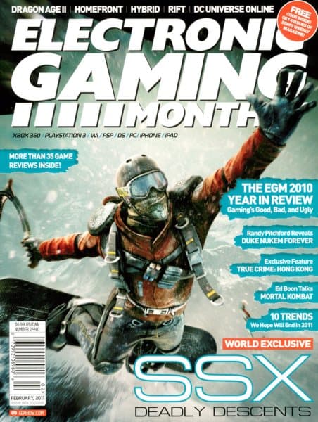 Cover of Electronic Gaming Monthly issue 244