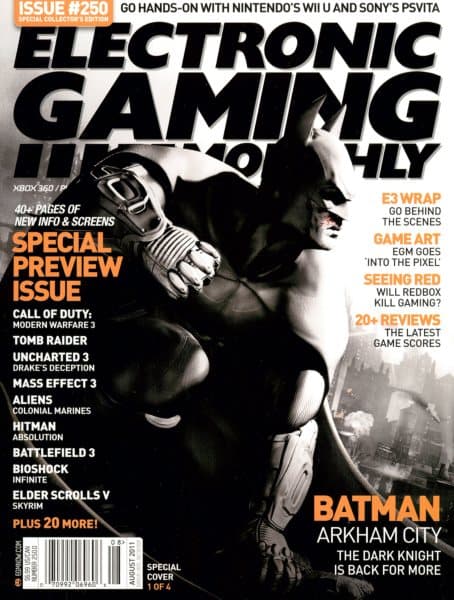Cover of Electronic Gaming Monthly issue 250