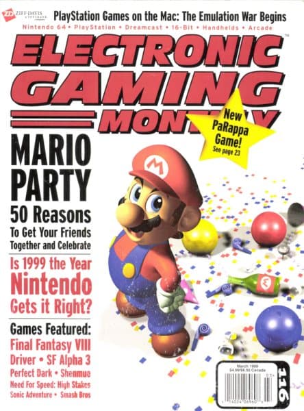 Cover of Electronic Gaming Monthly issue 3