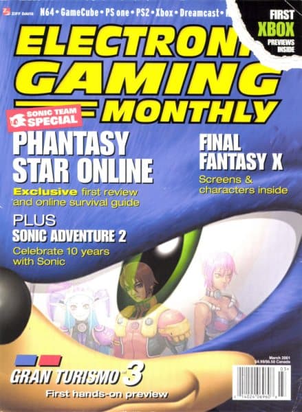 Cover of Electronic Gaming Monthly issue 3