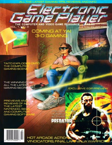Cover of Electronic Gaming Monthly issue 3