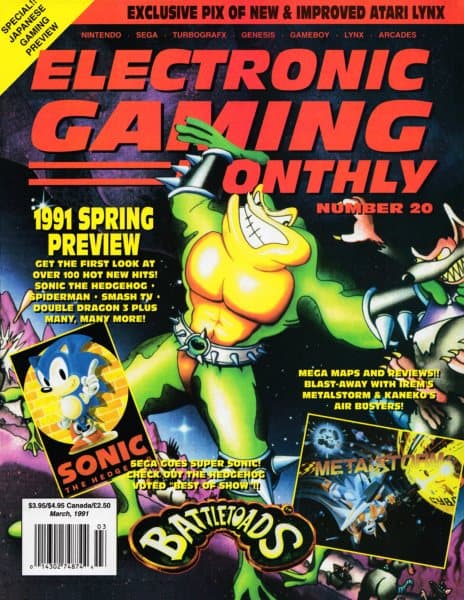 Cover of Electronic Gaming Monthly issue 3