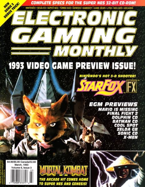 Cover of Electronic Gaming Monthly issue 3