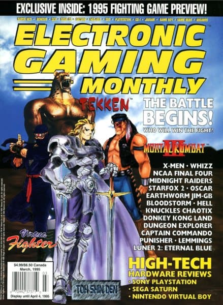 Cover of Electronic Gaming Monthly issue 3