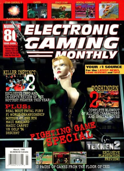 Cover of Electronic Gaming Monthly issue 3