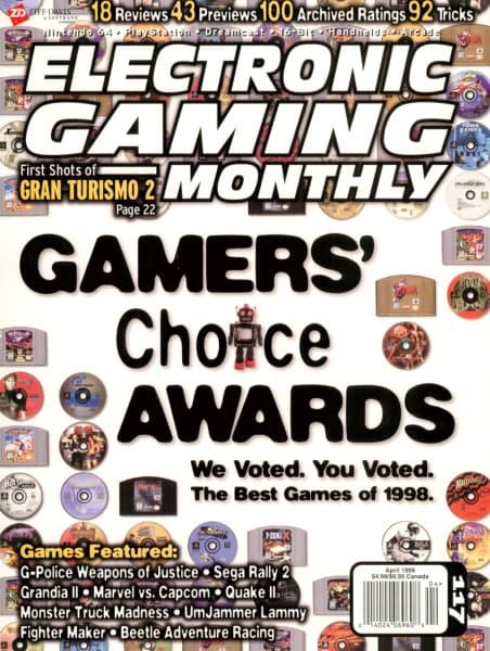 Cover of Electronic Gaming Monthly issue 4