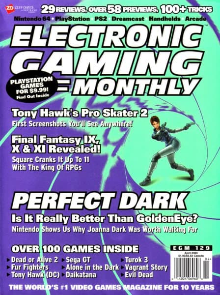 Cover of Electronic Gaming Monthly issue 4