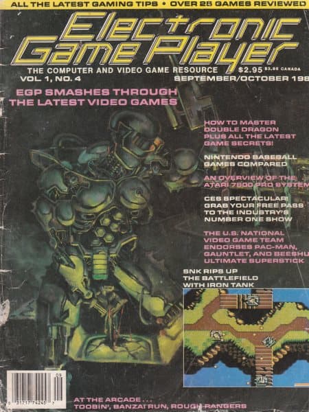 Cover of Electronic Gaming Monthly issue 4