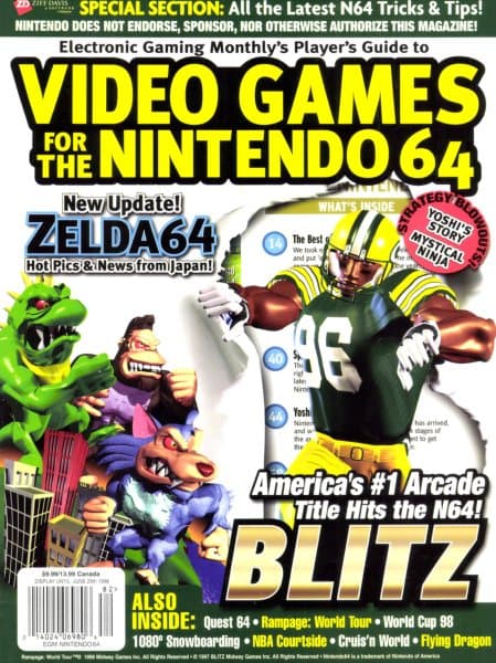 Cover of Electronic Gaming Monthly issue 4