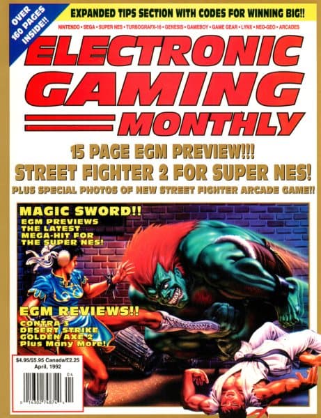 Cover of Electronic Gaming Monthly issue 4