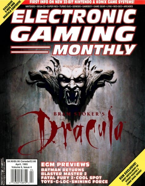 Cover of Electronic Gaming Monthly issue 4