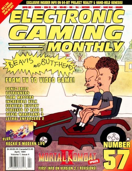Cover of Electronic Gaming Monthly issue 4