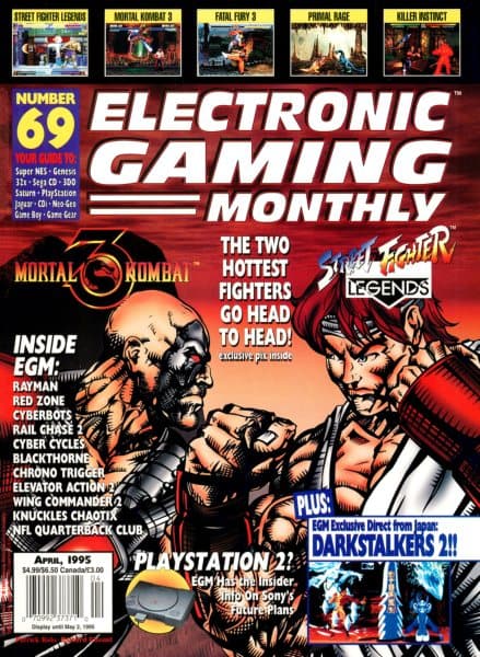 Cover of Electronic Gaming Monthly issue 4