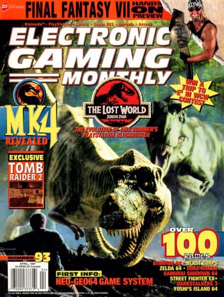 Cover of Electronic Gaming Monthly issue 4