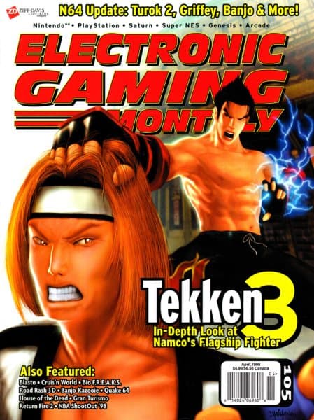 Cover of Electronic Gaming Monthly issue 4