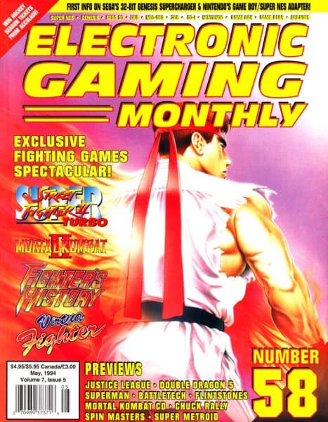 Cover of Electronic Gaming Monthly issue 5