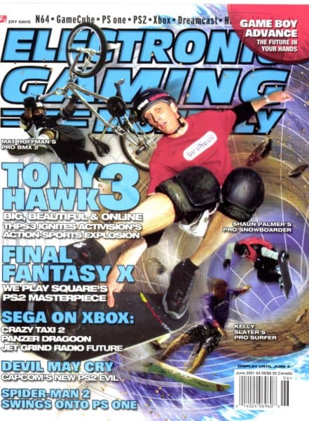 Cover of Electronic Gaming Monthly issue 6