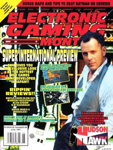 Cover of Electronic Gaming Monthly issue 6