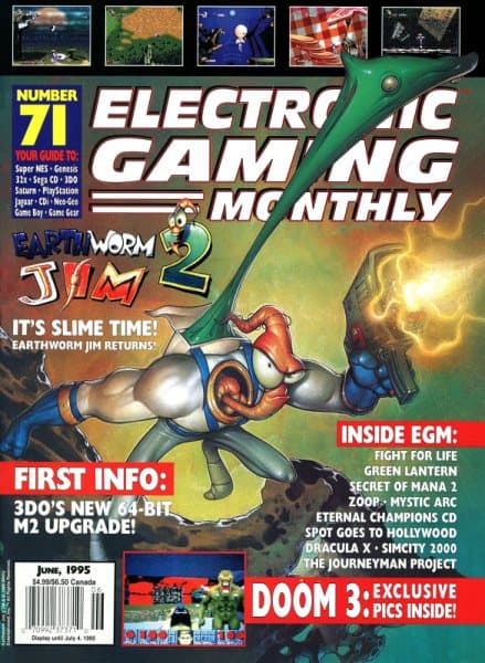 Cover of Electronic Gaming Monthly issue 6