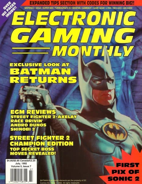 Cover of Electronic Gaming Monthly issue 7