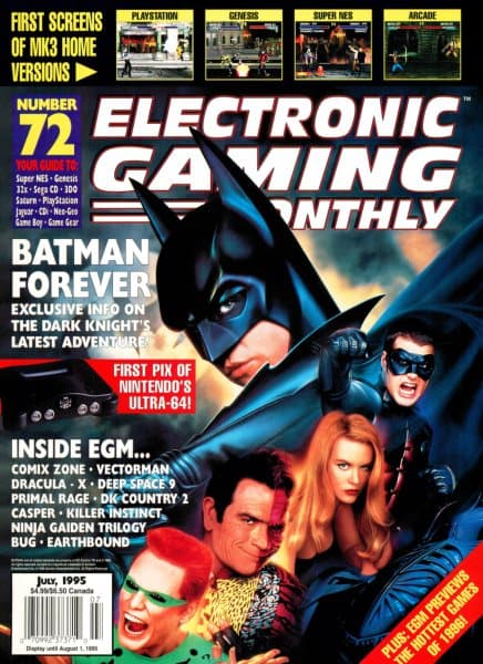 Cover of Electronic Gaming Monthly issue 7