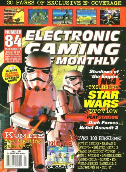 Cover of Electronic Gaming Monthly issue 7