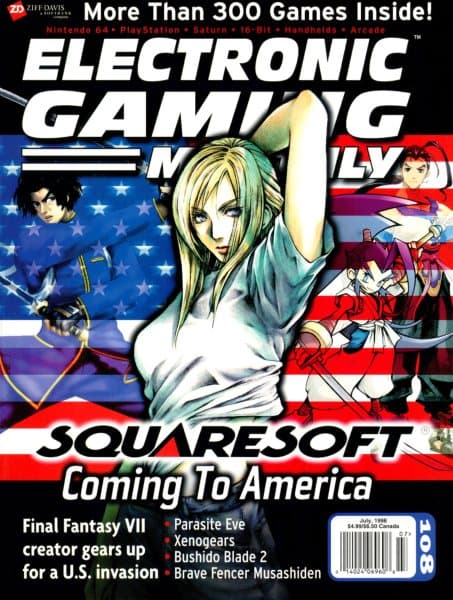 Cover of Electronic Gaming Monthly issue 7