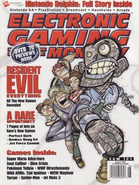 Cover of Electronic Gaming Monthly issue 8