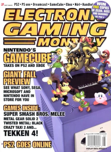 Cover of Electronic Gaming Monthly issue 8
