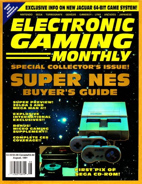 Cover of Electronic Gaming Monthly issue 8