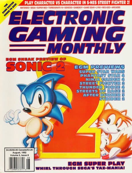 Cover of Electronic Gaming Monthly issue 8