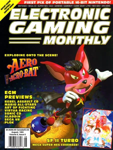 Cover of Electronic Gaming Monthly issue 8