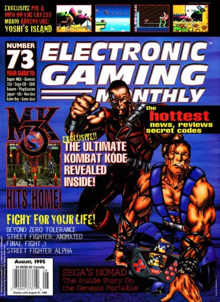 Cover of Electronic Gaming Monthly issue 8