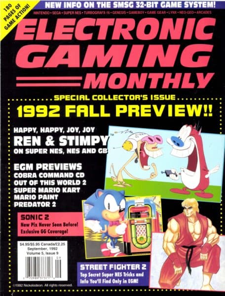 Cover of Electronic Gaming Monthly issue 9